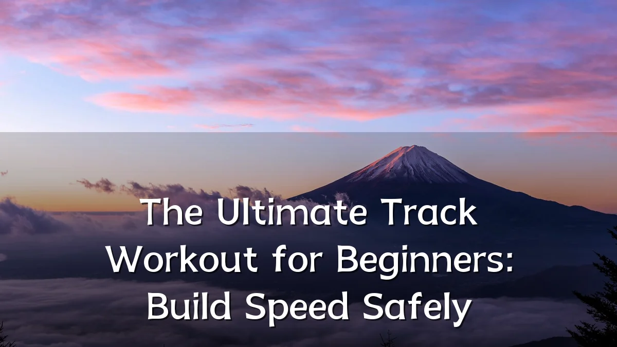 The Ultimate Track Workout for Beginners: Build Speed Safely