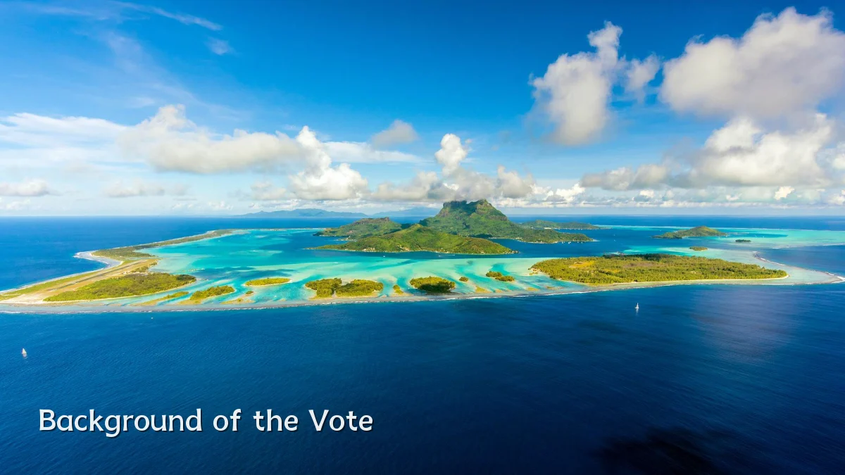 Background of the Vote